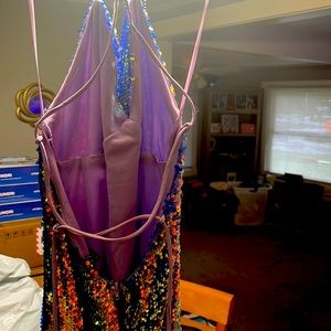 Windsor prom size 2 stretchy sequin